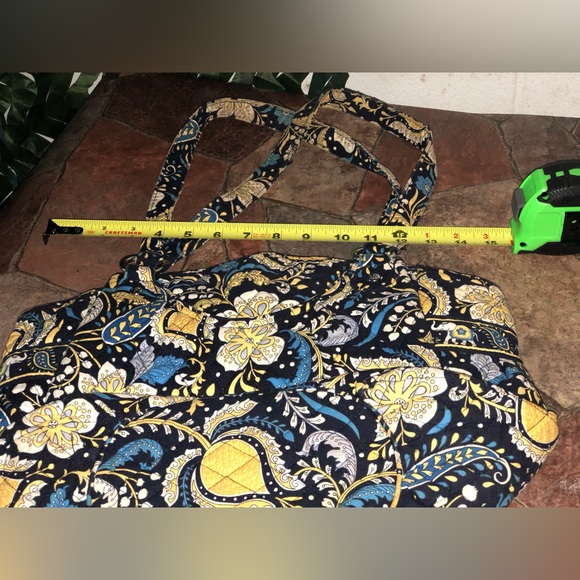 Vera Bradley Floral Patterned Tote Bag - Picture 7 of 8